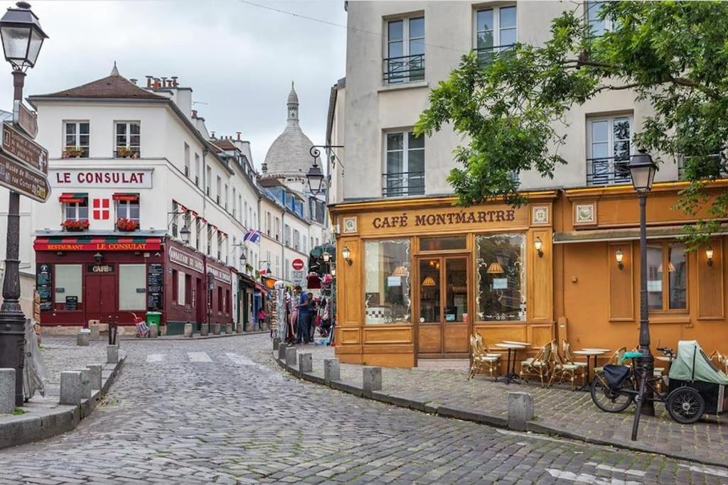 Relax In A Stylish Flat In Montmartre Apartamento Paris Exterior foto